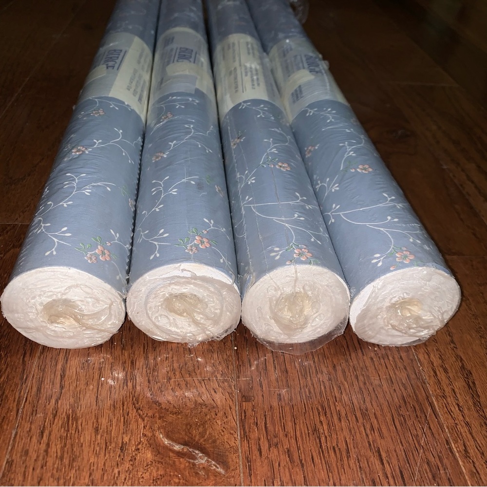 Vintage Birge Wallpaper Lot of 4 double rolls - Picture 3 of 9